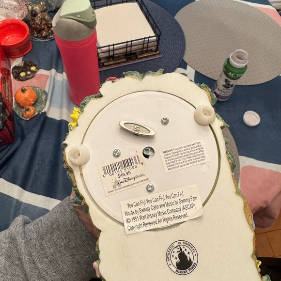 Tinker Bell Snow Globe with Floral Base - Picture 4 of 5